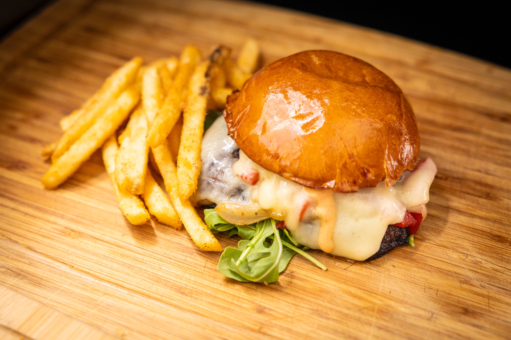 Portobello sandwich